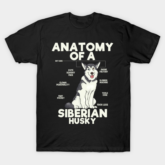 Husky T-Shirt by UniqueWorld